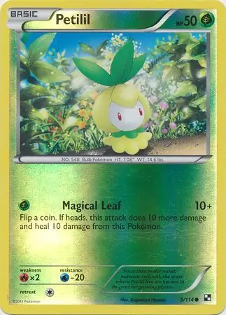 9/114 Petilil BLW Common Reverse Holo