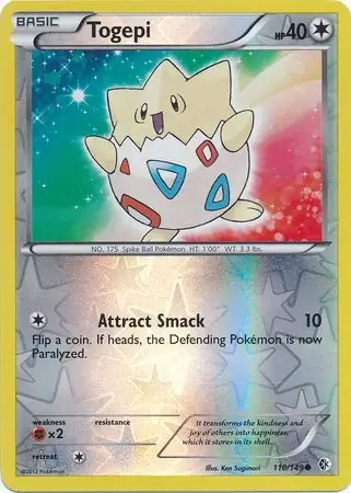 110/149 Togepi BCR Common Reverse Holo