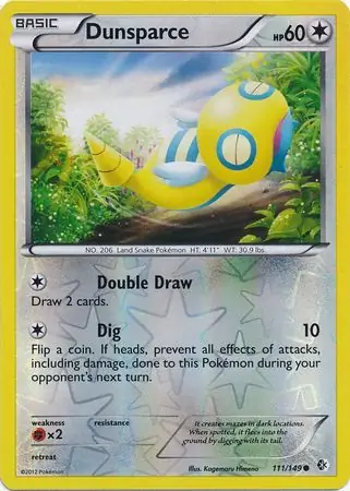 111/149 Dunsparce BCR Common Reverse Holo