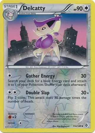 114/149 Delcatty BCR Uncommon Reverse Holo