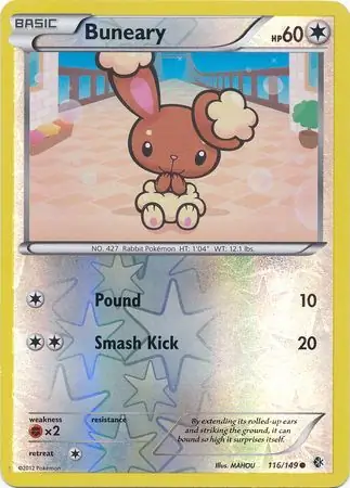 116/149 Buneary BCR Common Reverse Holo