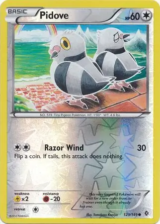 123/149 Pidove BCR Common Reverse Holo