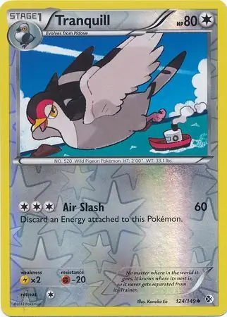 124/149 Tranquill BCR Uncommon Reverse Holo