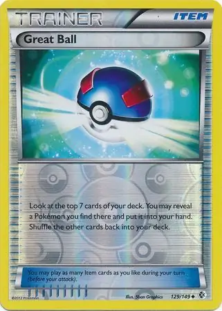 129/149 Great Ball BCR Uncommon Reverse Holo