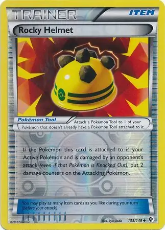 133/149 Rocky Helmet BCR Uncommon Reverse Holo