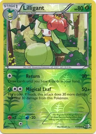 17/149 Lilligant BCR Rare Reverse Holo
