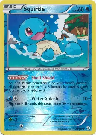 29/149 Squirtle BCR Common Reverse Holo