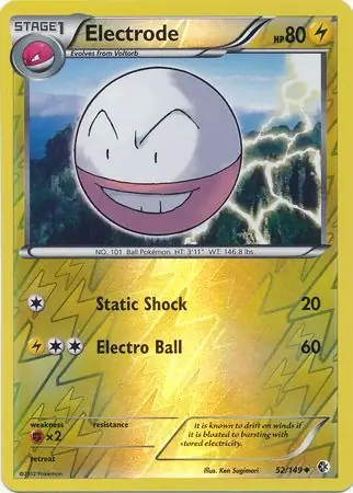 52/149 Electrode BCR Uncommon Reverse Holo