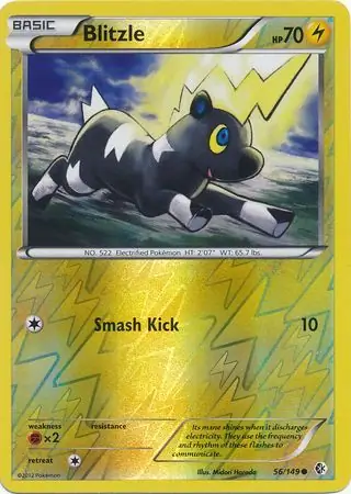 56/149 Blitzle BCR Common Reverse Holo