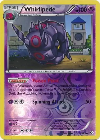 73/149 Whirlipede BCR Uncommon Reverse Holo