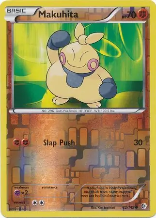 82/149 Makuhita BCR Common Reverse Holo