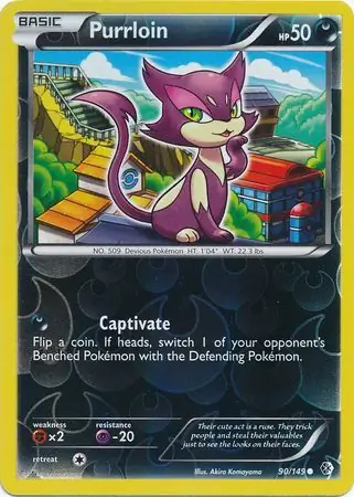 90/149 Purrloin BCR Common Reverse Holo