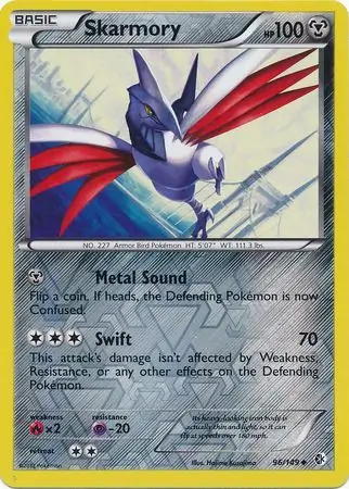 96/149 Skarmory BCR Uncommon Reverse Holo