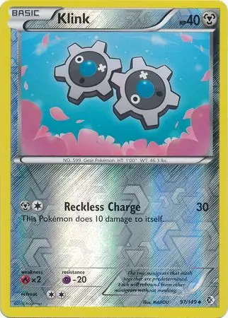 97/149 Klink BCR Uncommon Reverse Holo