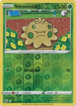 003/172 Shroomish BRS Common Reverse Holo