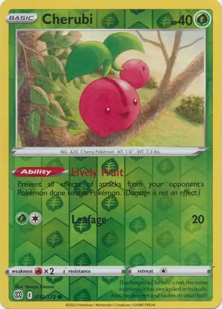 012/172 Cherubi BRS Common Reverse Holo