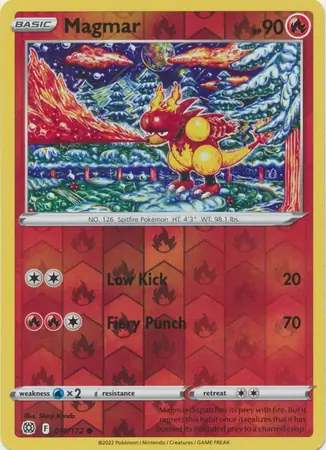 019/172 Magmar BRS Common Reverse Holo
