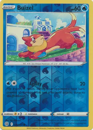 038/172 Buizel BRS Common Reverse Holo