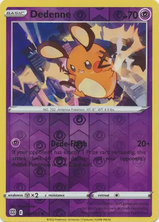 067/172 Dedenne BRS Common Reverse Holo