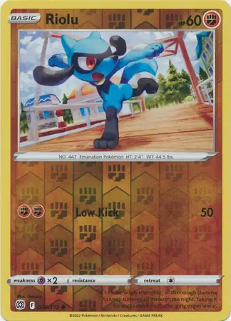078/172 Riolu BRS Common Reverse Holo