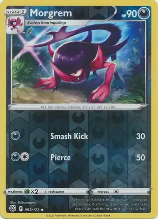 093/172 Morgrem BRS Uncommon Reverse Holo