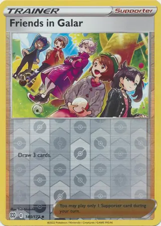 140/172 Friends in Galar BRS Uncommon Reverse Holo