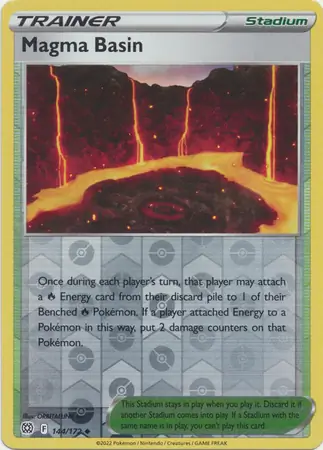 144/172 Magma Basin BRS Uncommon Reverse Holo