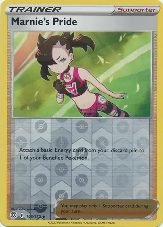 145/172 Marnie's Pride BRS Uncommon Reverse Holo