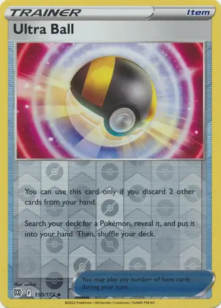 150/172 Ultra Ball BRS Uncommon Reverse Holo