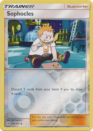 123/147 Sophocles BUS Uncommon Reverse Holo