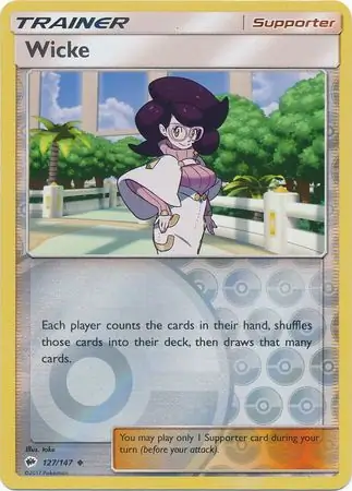 127/147 Wicke BUS Uncommon Reverse Holo