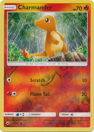 18/147 Charmander BUS Common Reverse Holo