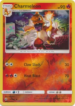19/147 Charmeleon BUS Uncommon Reverse Holo