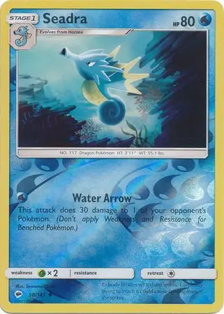 30/147 Seadra BUS Uncommon Reverse Holo