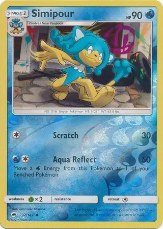 37/147 Simipour BUS Uncommon Reverse Holo