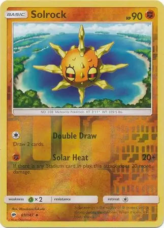 69/147 Solrock BUS Uncommon Reverse Holo