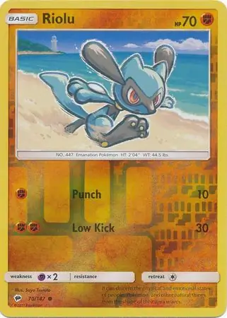70/147 Riolu BUS Common Reverse Holo