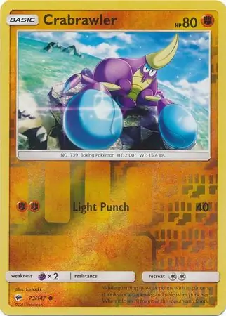 73/147 Crabrawler BUS Common Reverse Holo