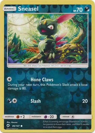 85/147 Sneasel BUS Common Reverse Holo