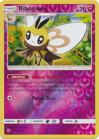 96/147 Ribombee BUS Uncommon Reverse Holo