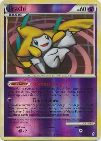 11/95 Jirachi CL Rare Holo Reverse Holo