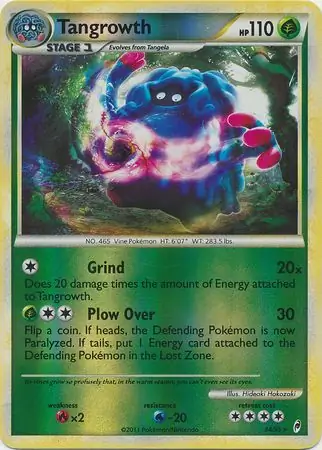 34/95 Tangrowth CL Rare Reverse Holo