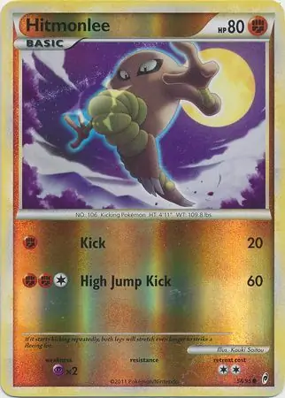 58/95 Hitmonlee CL Common Reverse Holo