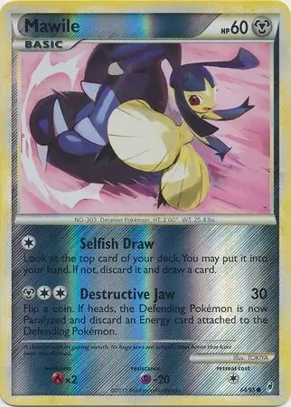64/95 Mawile CL Common Reverse Holo