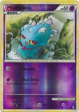 65/95 Misdreavus CL Common Reverse Holo