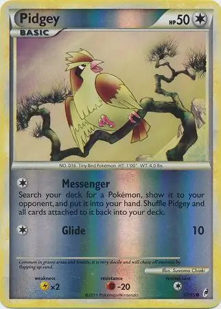 67/95 Pidgey CL Common Reverse Holo