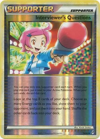79/95 Interviewer's Questions CL Uncommon Reverse Holo