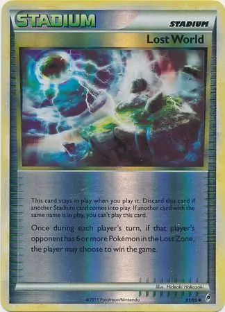 81/95 Lost World CL Uncommon Reverse Holo