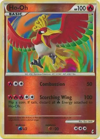 9/95 Ho-Oh CL Rare Holo Reverse Holo