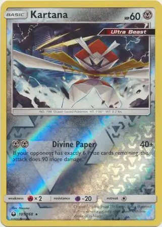 101/168 Kartana CES Rare Reverse Holo